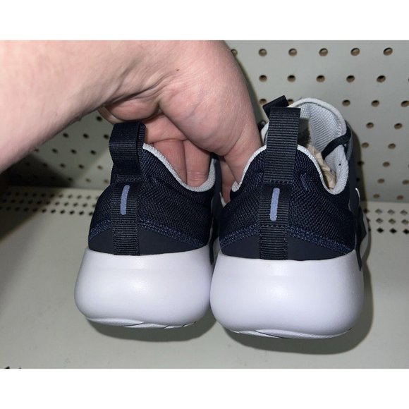 Nike E-Series AD Mens Athletic Shoes Sneakers Size 9 Obsidian Navy Blue White - Picture 3 of 9